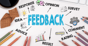 Give feedback early, often, and with kindness to support continuous improvement and maintain a positive remote collaboration environment.