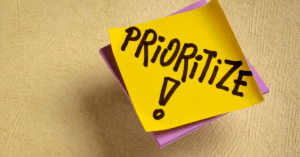 Screening and prioritizing incoming tasks to support setting boundaries after work and avoid unnecessary overtime.
