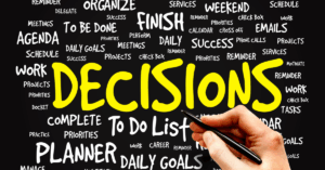 Reducing decision fatigue as part of setting boundaries after work to improve focus and personal well-being.
