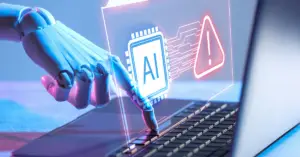 Human vs AI in medical virtual assistance showing automated AI workflow for handling scheduling, reminders, and patient communication